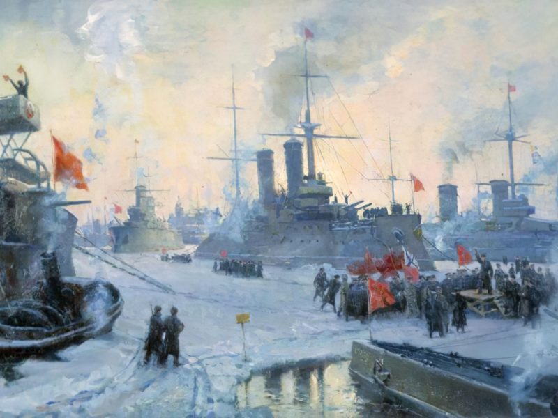 Валентин ПЕЧАТИН / «Февральская революция в Гельсингфорсе» / 1956