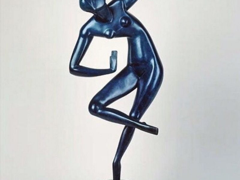 скульптор Александр АРХИПЕНКО (1887-1964) / «Blue Dancer» / 1914
