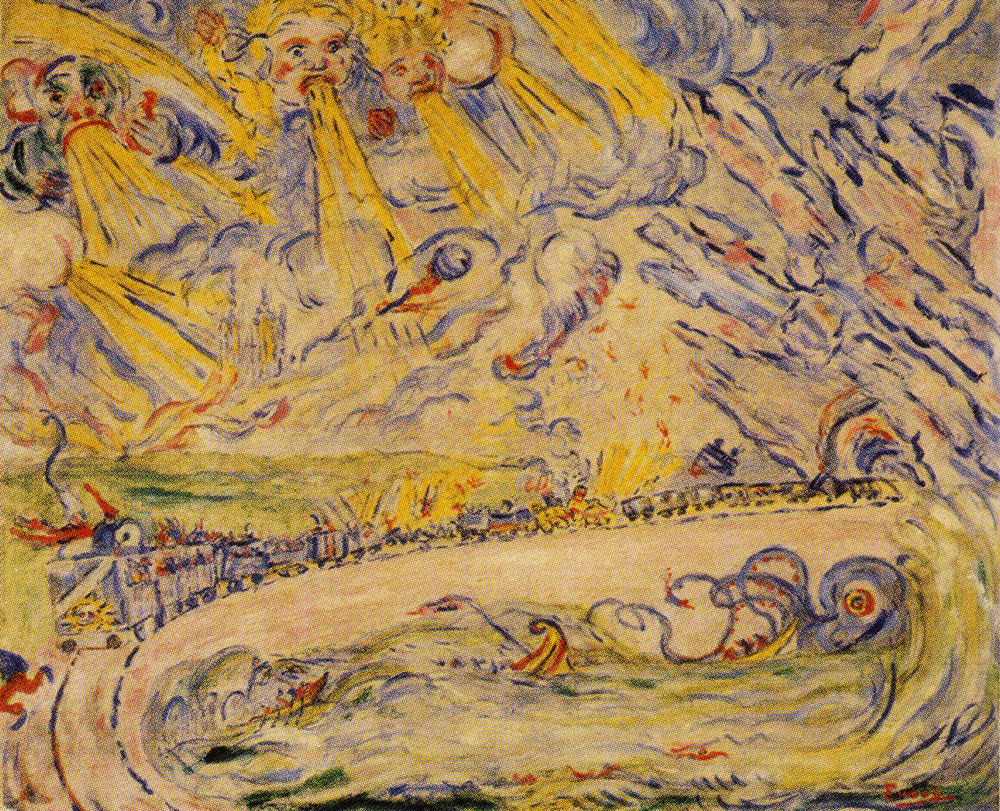 Джеймс ЭНСОР / «Cataclysms» / 1888