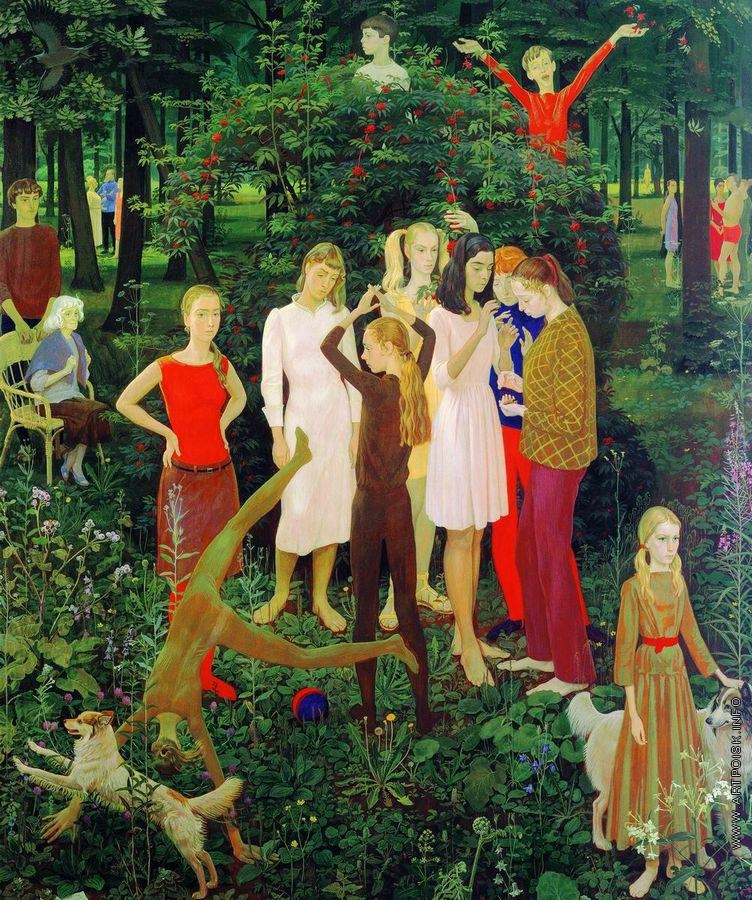 Дмитрий ЖИЛИНСКИЙ / «Воскресный день» / 1973