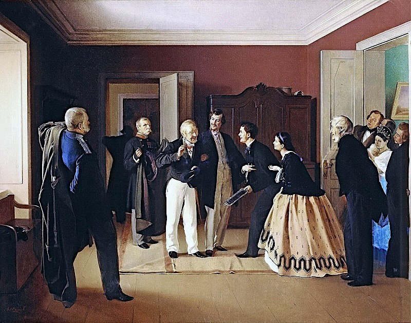 Алексей Лукич ЮШАНОВ / «Проводы начальника» / 1864