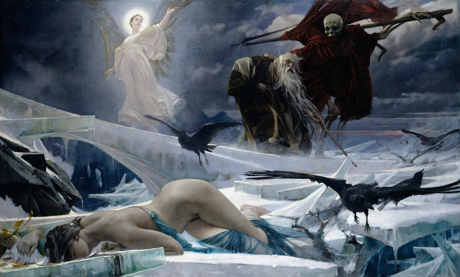 Адольф ХИРЕМИ-ХИРШЛЬ / «Агасфер на краю света» / 1888