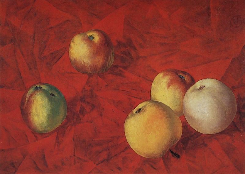 Кузьма ПЕТРОВ-ВОДКИН / «Яблоки» / 1917