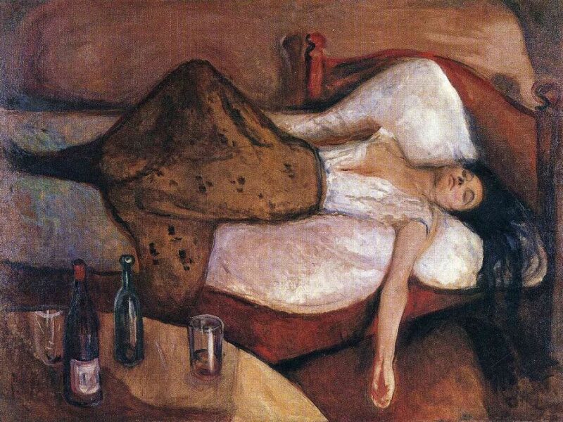 Эдвард МУНК / «Dagen derpå. На следующий день» / 1894