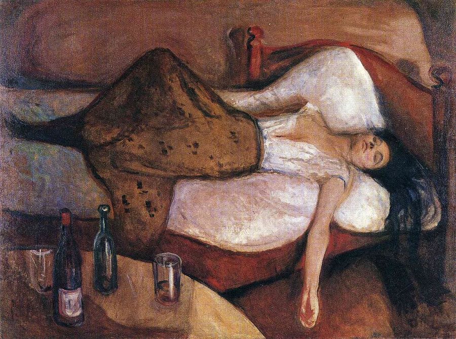 Эдвард МУНК / «Dagen derpå. На следующий день» / 1894
