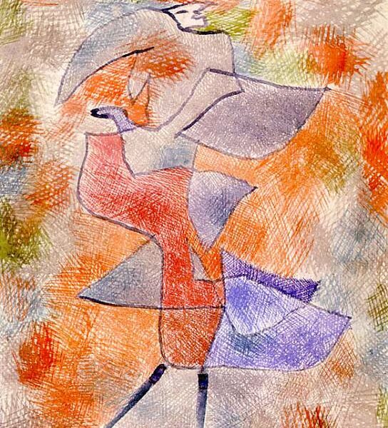 Пауль КЛЕЕ / «Диана на осеннем ветру» / 1934 